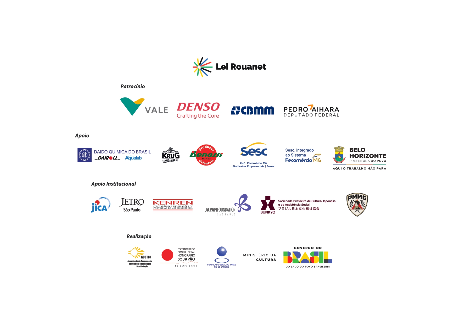 Grid de patrocinadores